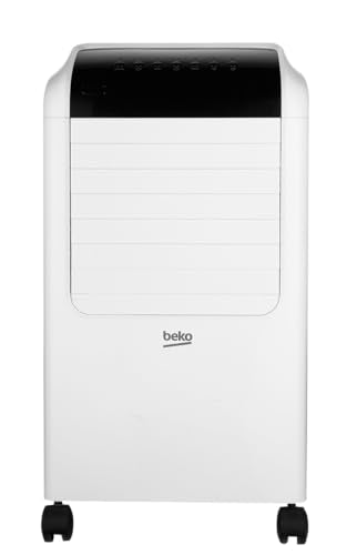 Beko EFE6030W Climatizador Evaporativo, 3 Velocidades, Depósito de Agua, Función de Enfriamiento, Color Blanco