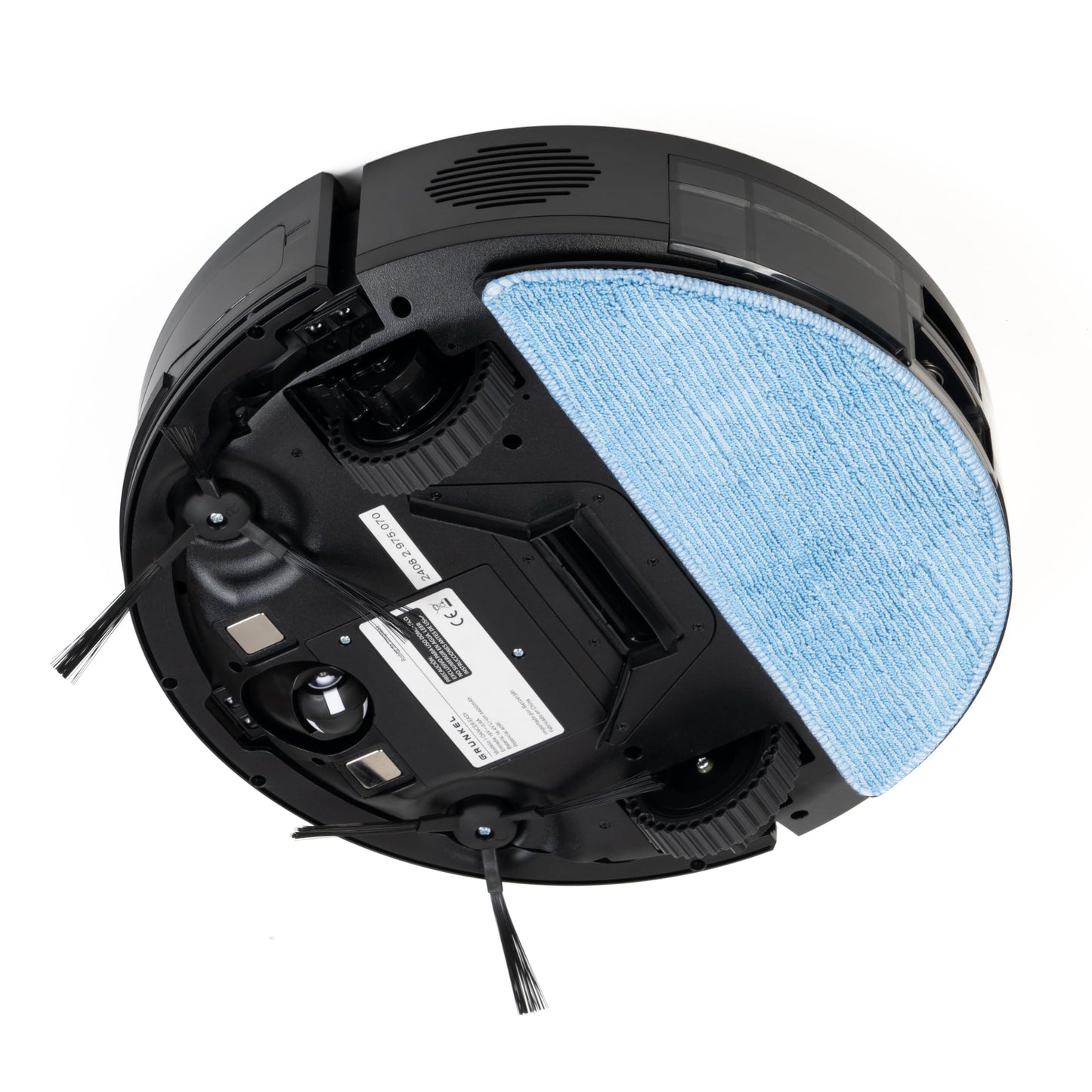 Grunkel Robot Aspirador y Mopa Friegasuelos I-DANCEREASY, Motor Brushless 35 W, Potencia de Succión 21 Kpa, Autonomía 120 min